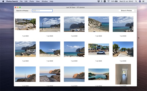 Photos Search Mac