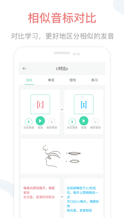 英语音标点读