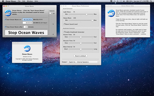 Ocean Waves Mac