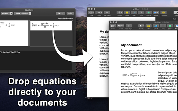 Equation Mac