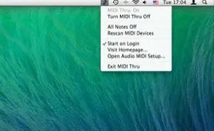 MIDI Thru Mac