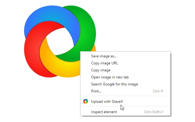 ShareX Chrome插件截图