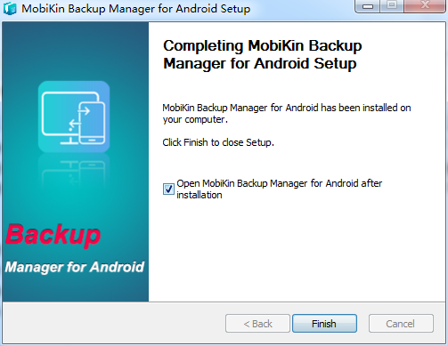 安卓数据备份工具MobiKin Backup Manager for Android截图
