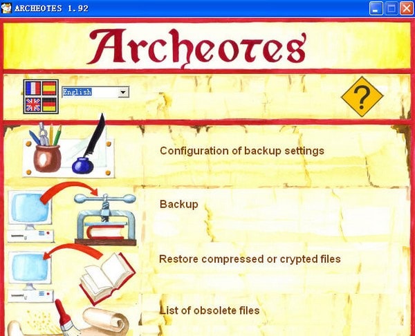 ARCHEOTES(文件备份和恢复软件)