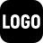 幂果logo设计段首LOGO