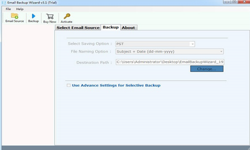 邮件备份恢复软件ZOOK Email Backup Wizard