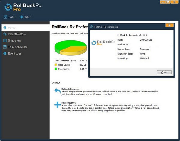 系统还原软件(RollBack Rx Pro)