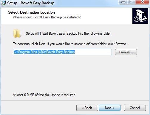 电脑数据备份软件Boxoft Easy Backup截图