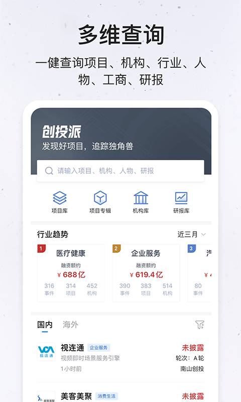 创投派截图