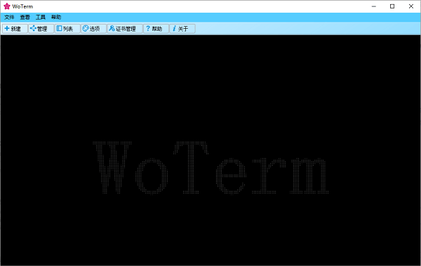 WoTerm(电脑远程管理软件)截图