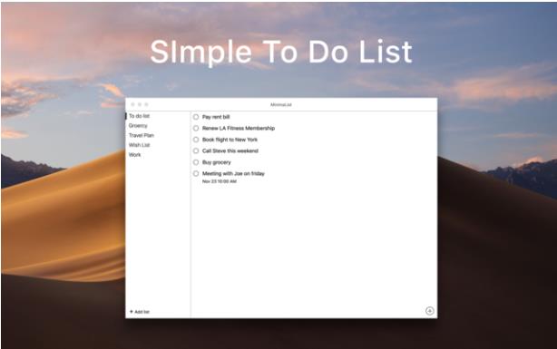 极简待办Mac