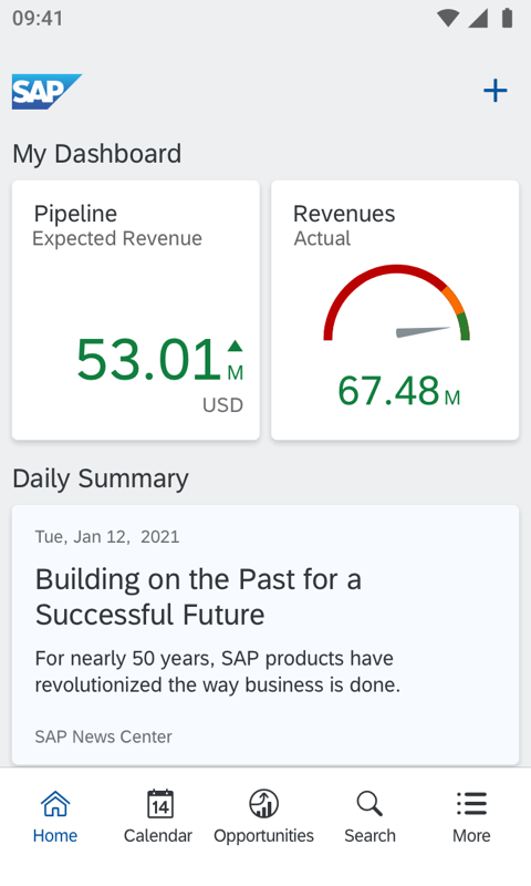 SAP Cloud for Customer