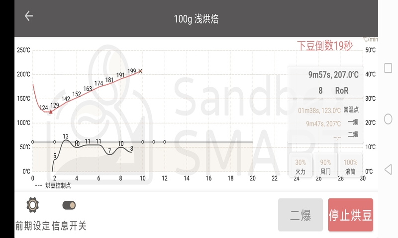 SandboxSmart烘豆机操控大陆版软件