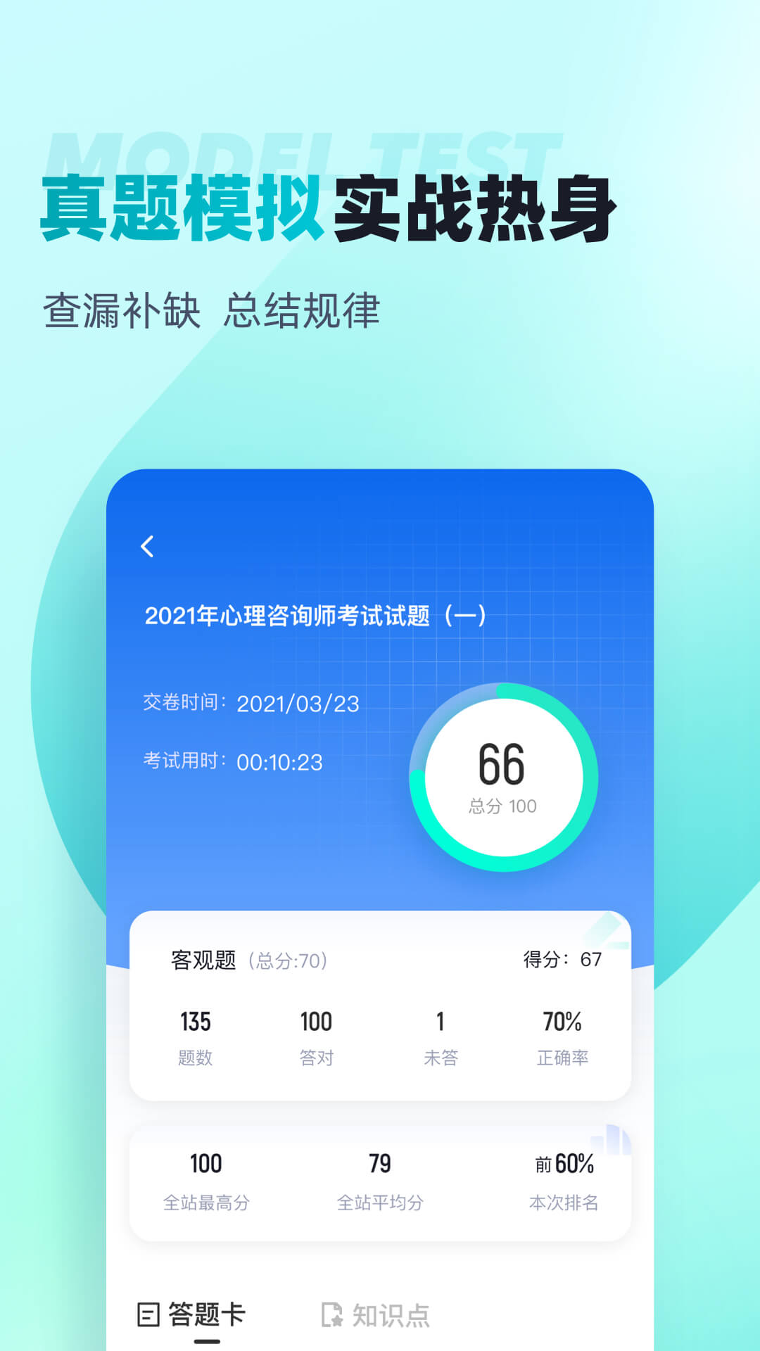 心理咨询师考试聚题库