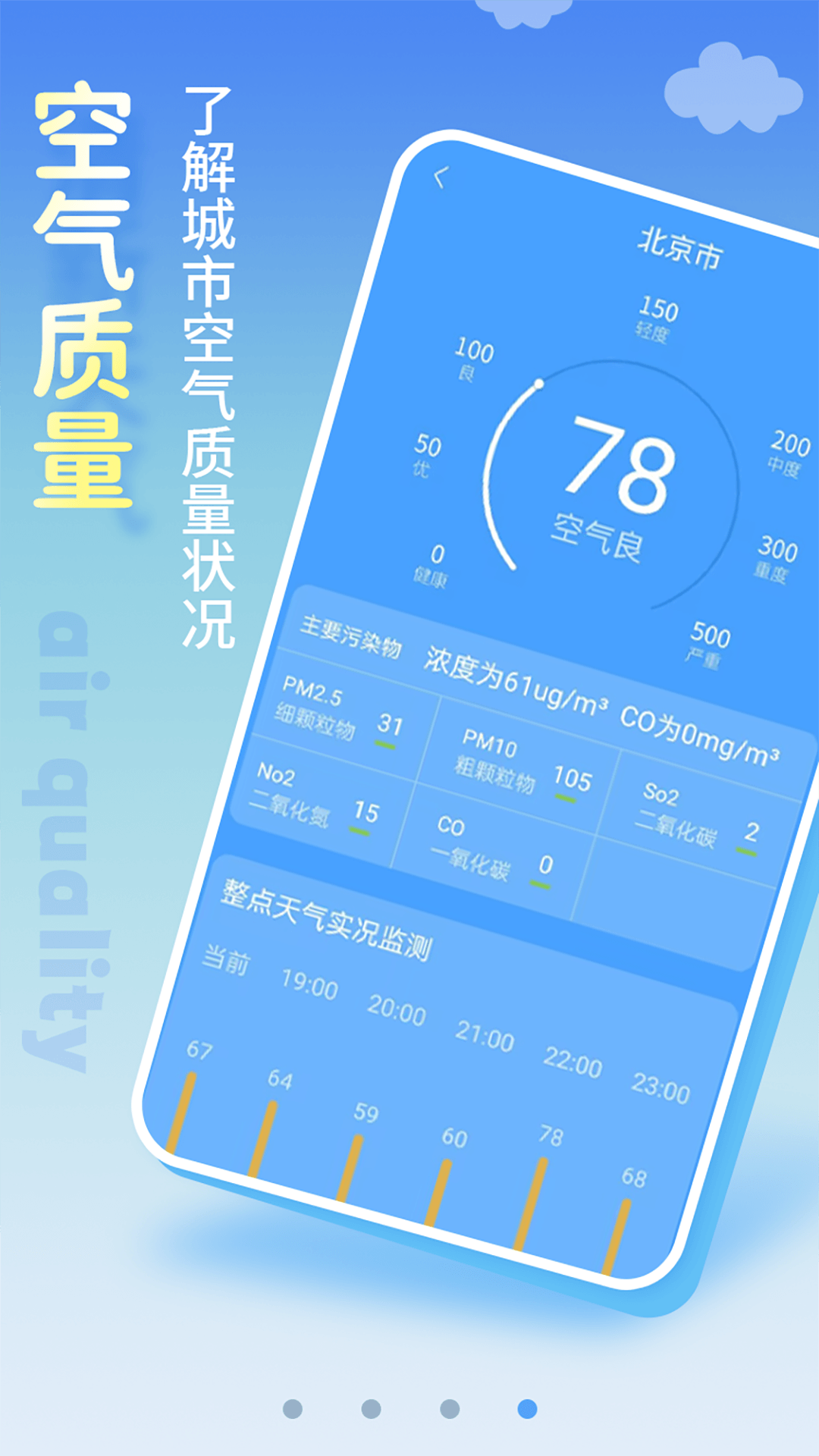清新天气预报