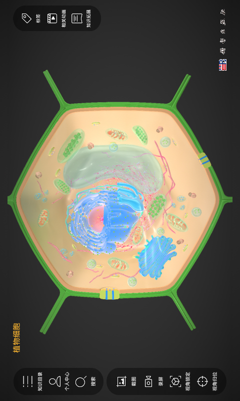 细胞生物学3D资源库系统