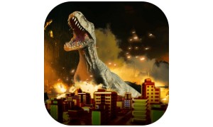 恐龙破坏城市