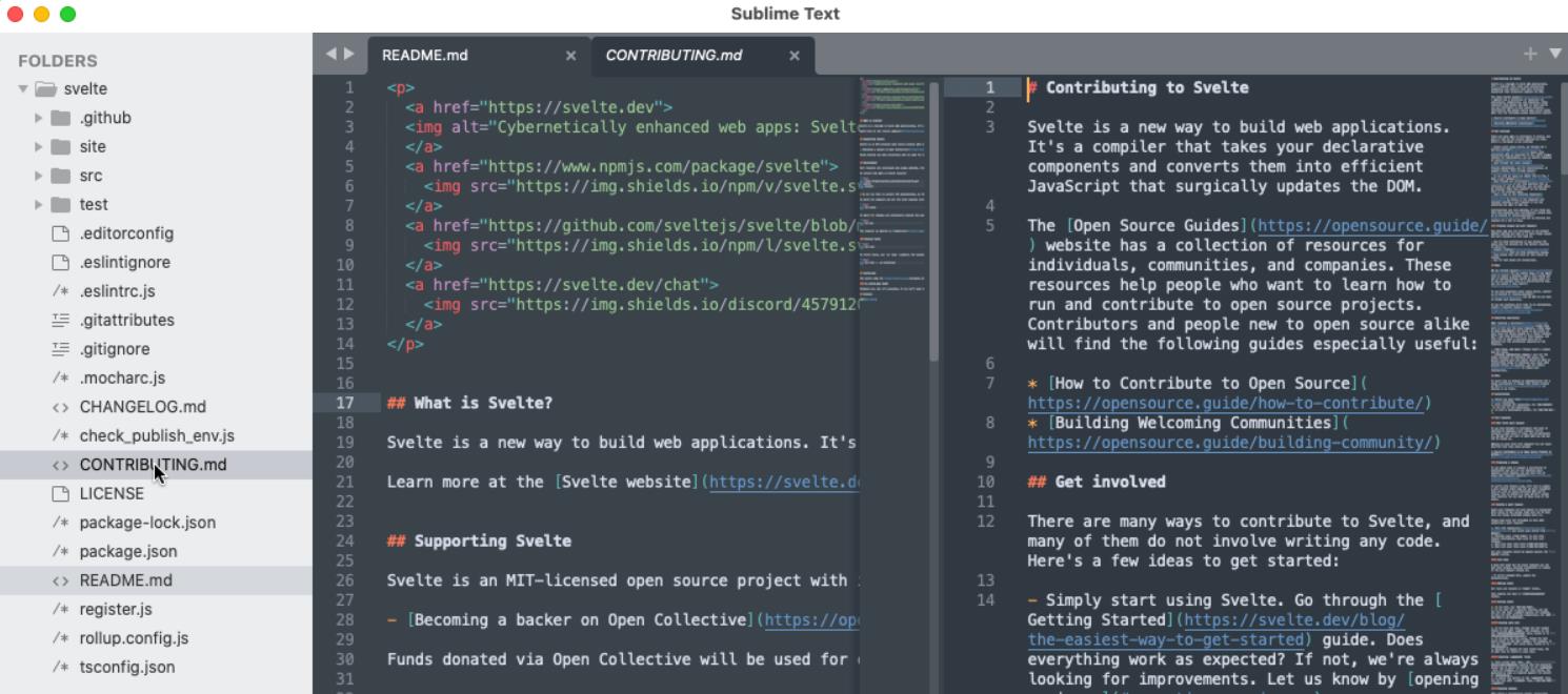 Sublime Text For Mac截圖