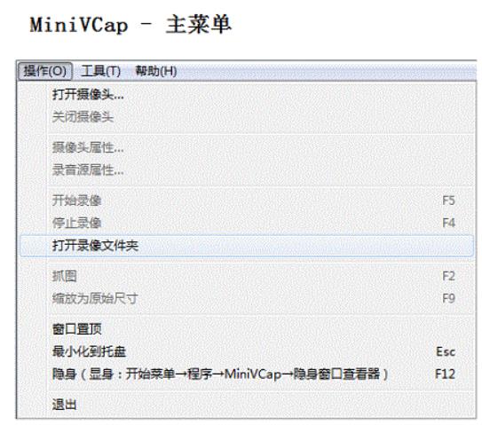 MiniVCap(电脑摄像头录像软件)