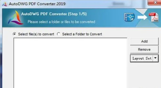 AutoDWG PDF to DWG Converter