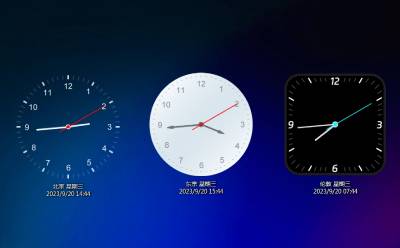 桌面数字时钟