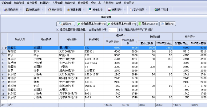 萬銷售管理軟件截圖