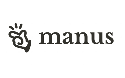 Manus 官网app段首LOGO