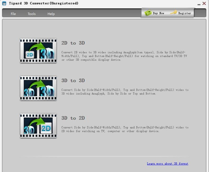 Tipard 3D Converter截图