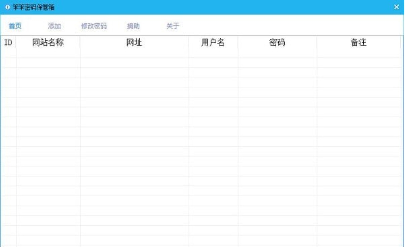 笨笨密码保管箱截图