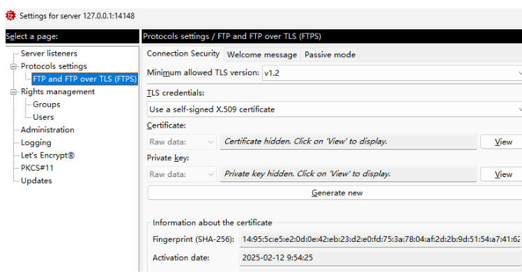 FileZilla Server