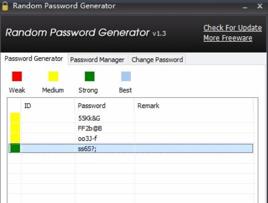 Random Password Generator截图