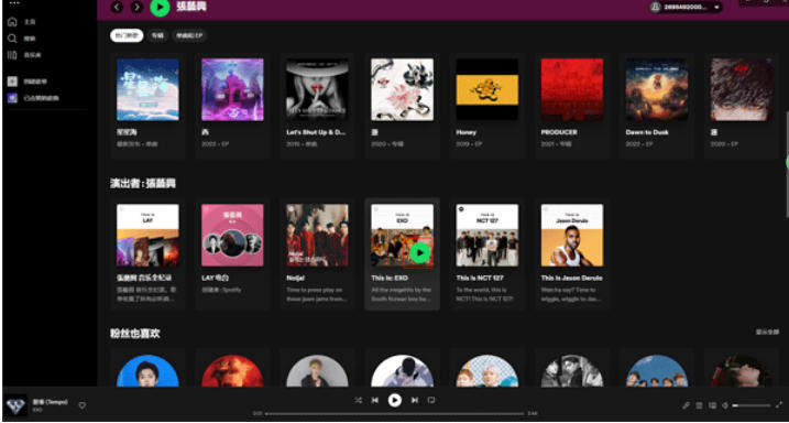 spotify截图