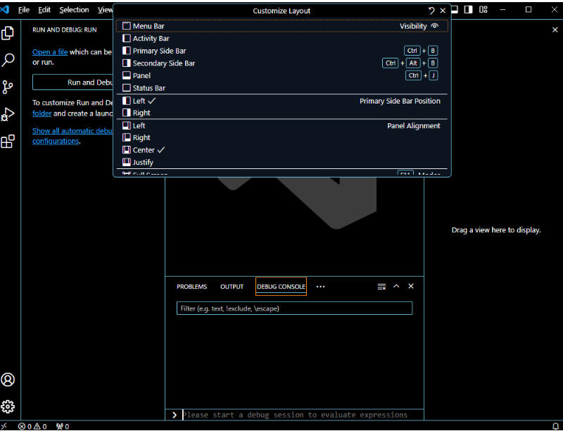 Visual Studio Code代碼編輯器截圖