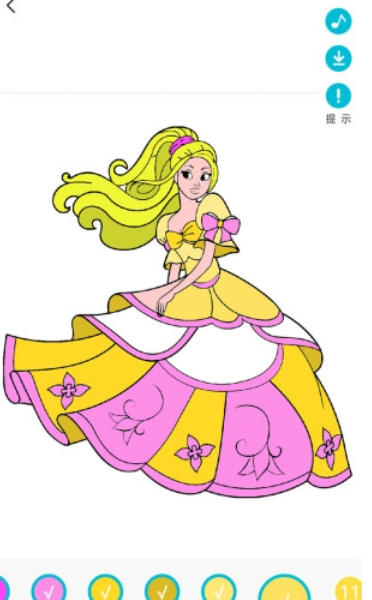 夢幻填色花園截圖