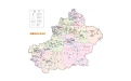 新疆地图全图高清版段首LOGO