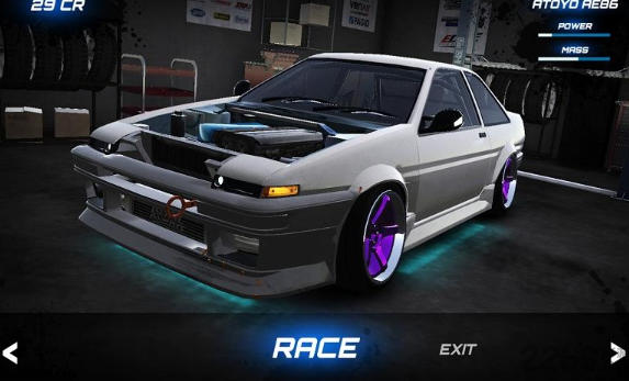 AE86城市自由漂移截图