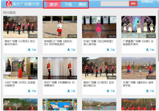 梨片广场舞大师