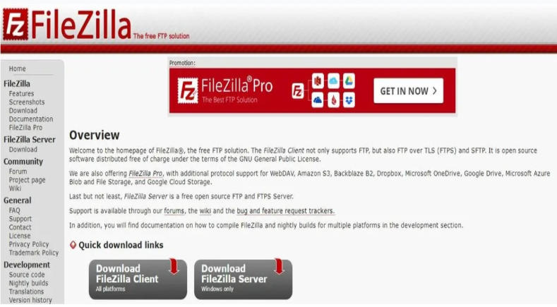 FileZilla Server