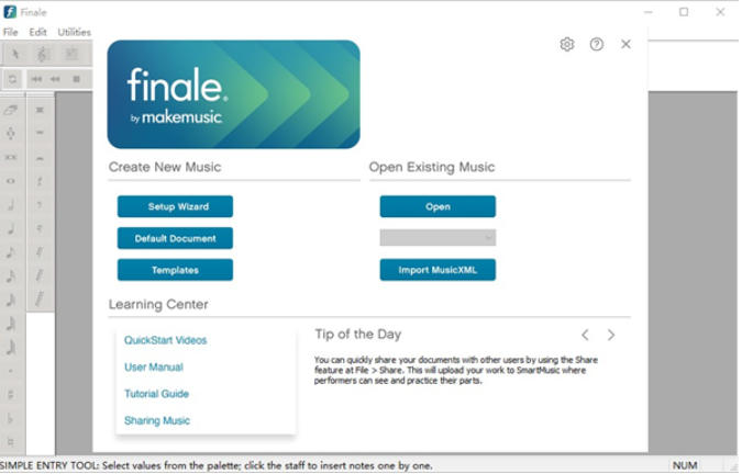 finale打谱软件截图