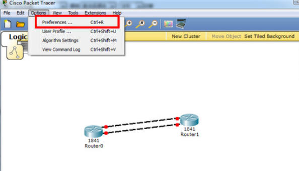 Cisco Packet Tracer截圖