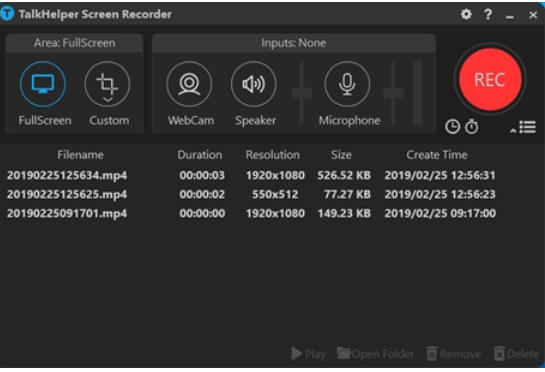 TalkHelper Screen Recorderz截图