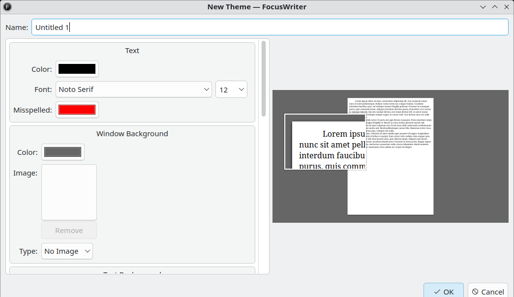 FocusWriter MAC截图