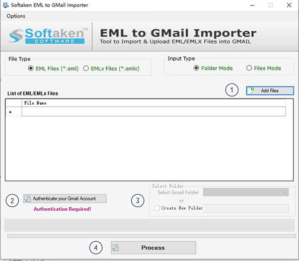 Softaken EML to GMail Importer最新官方版