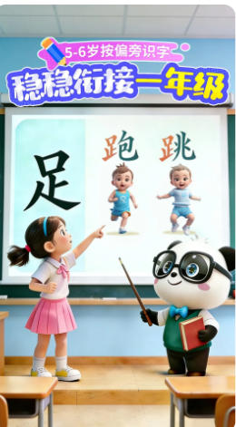 宝宝巴士汉字截图