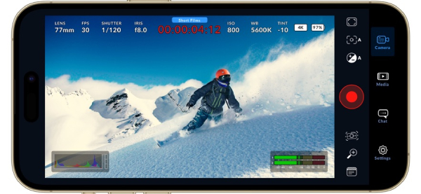 Blackmagic Camera截图