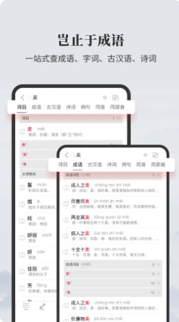 成語大詞典截圖
