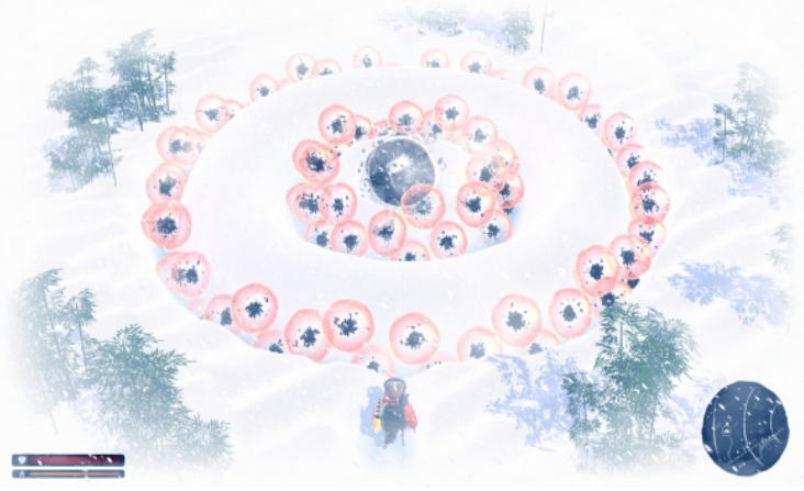 蛙穿雪境截图