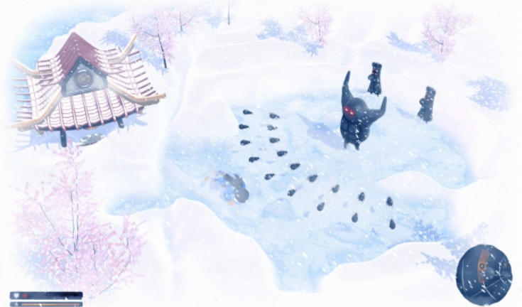 蛙穿雪境截图