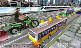 自行车摩托车特技游戏