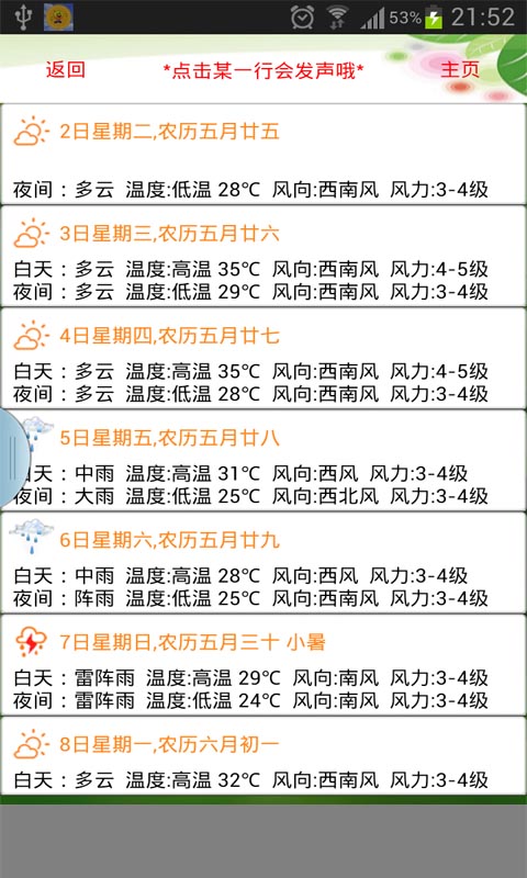 天气预报播报员